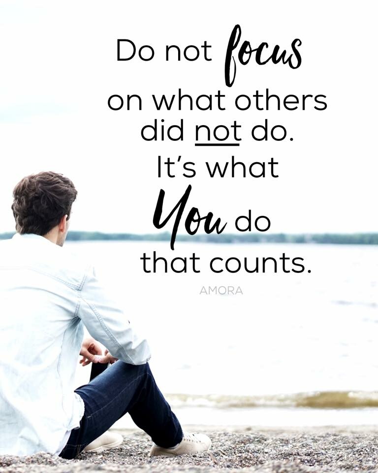 Don't Focus on Others 