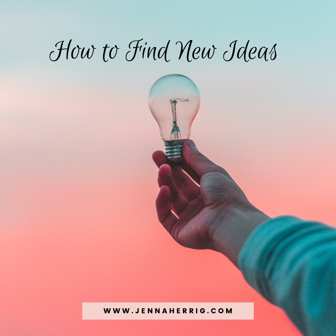 Finding Ideas When You Feel Stuck in Your Business 