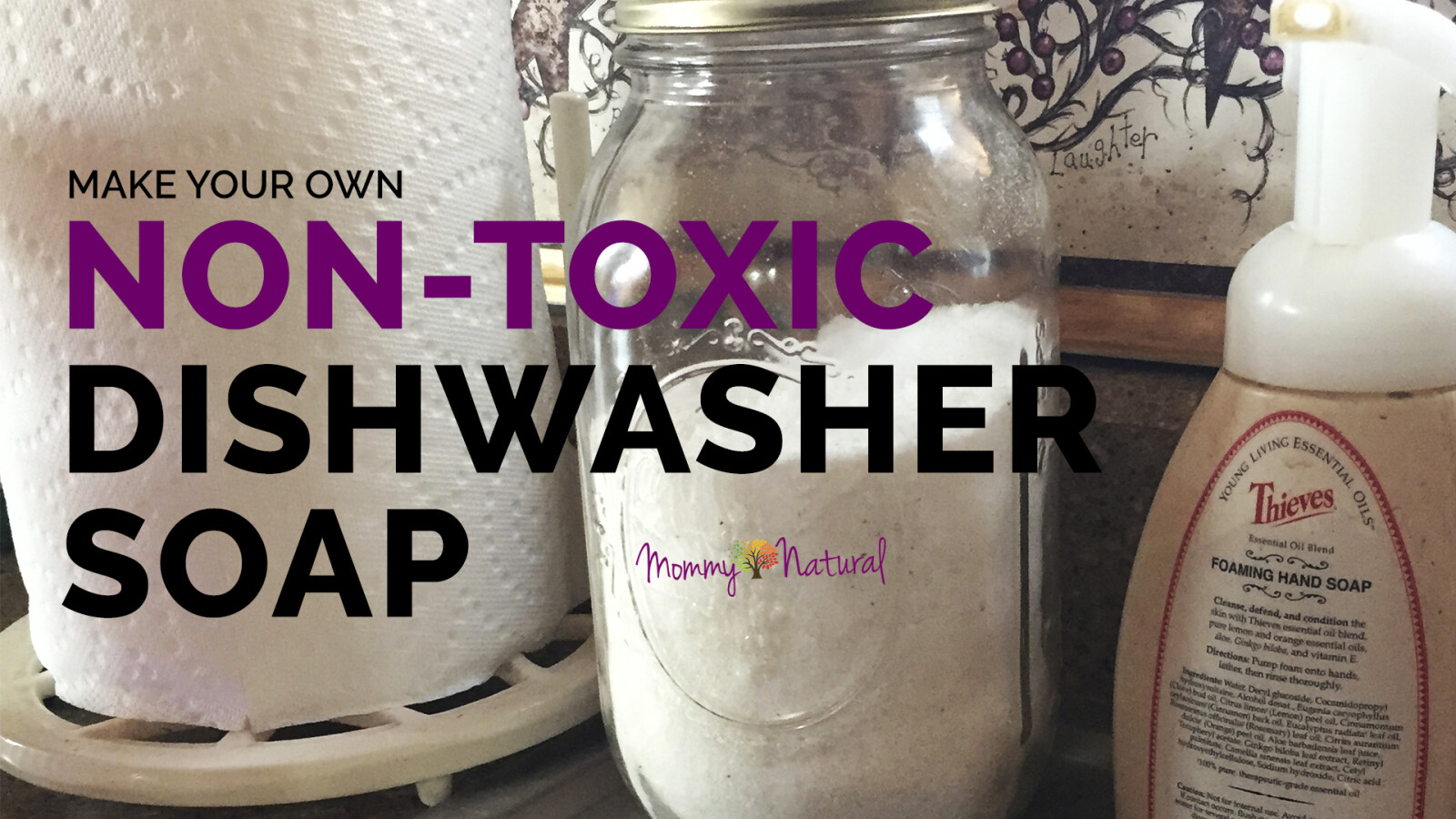  DIY Non-Toxic Dishwasher Soap