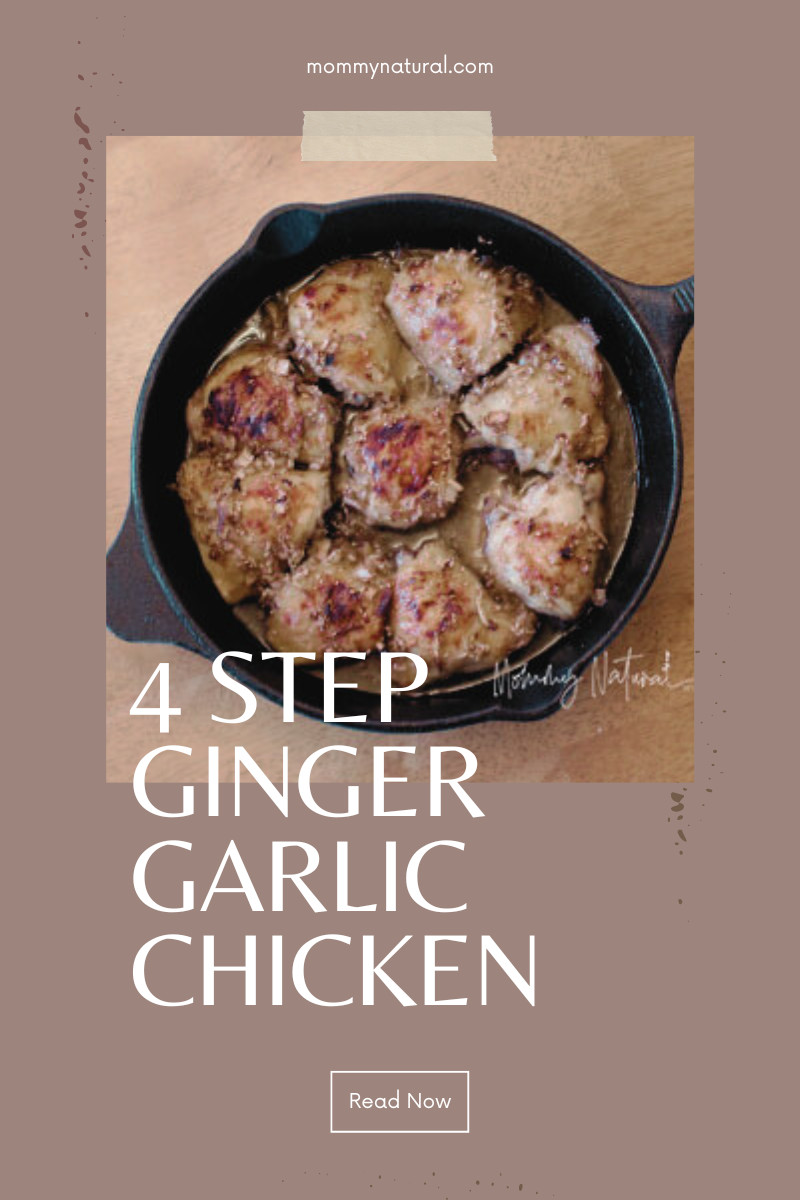 4 Step Ginger-Garlic Chicken