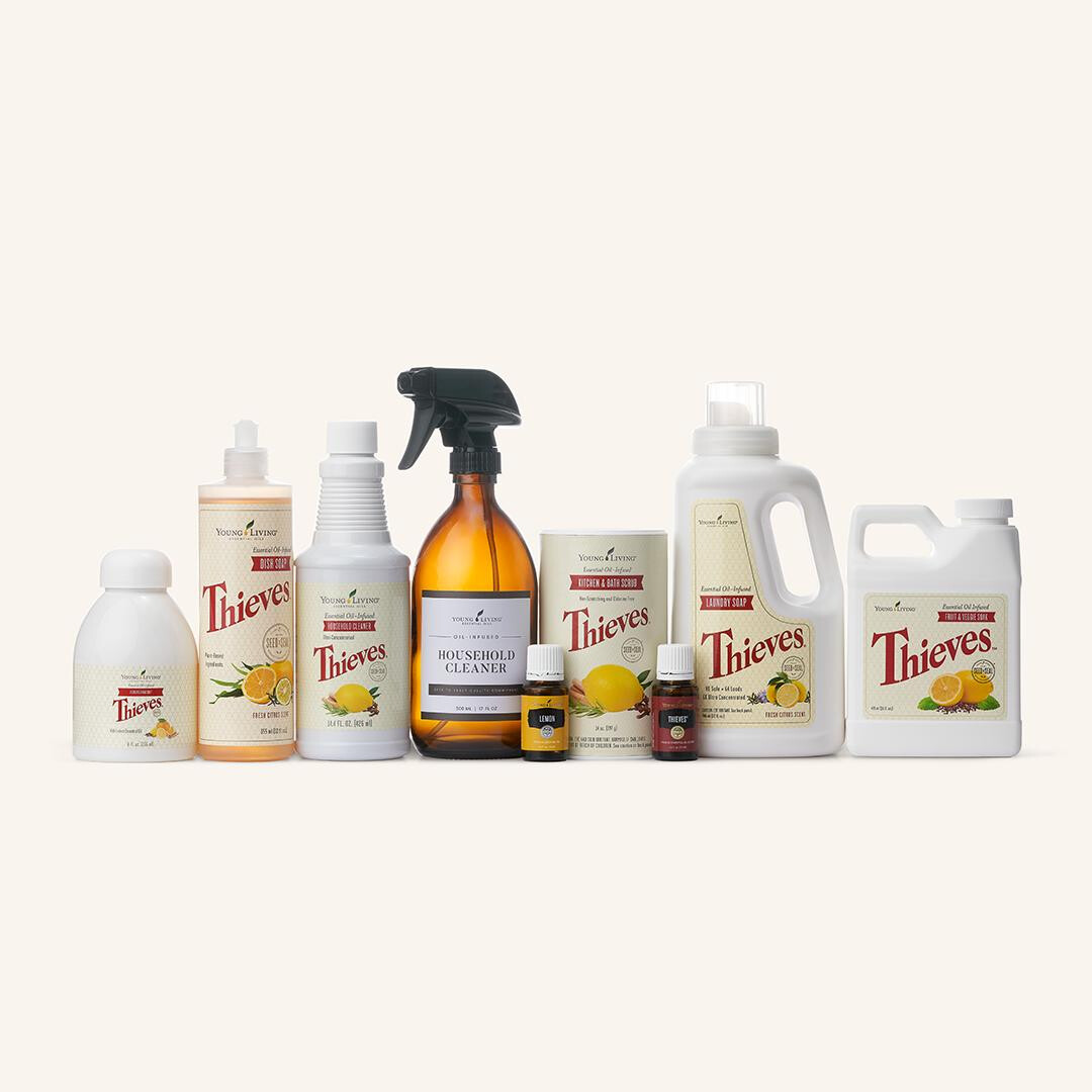 Cleaning with Confidence: The Benefits of Young Living's Thieves Cleaning Products