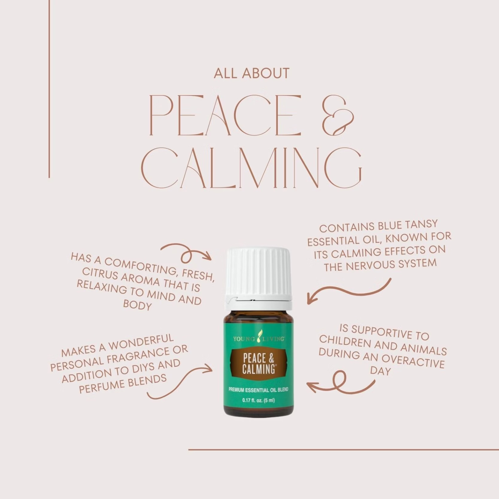 The Serene Power of Peace & Calming Essential Oil: Benefits and Uses