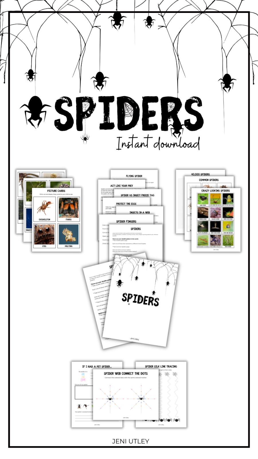 Eight-legged learning: A spider unit study for preschoolers