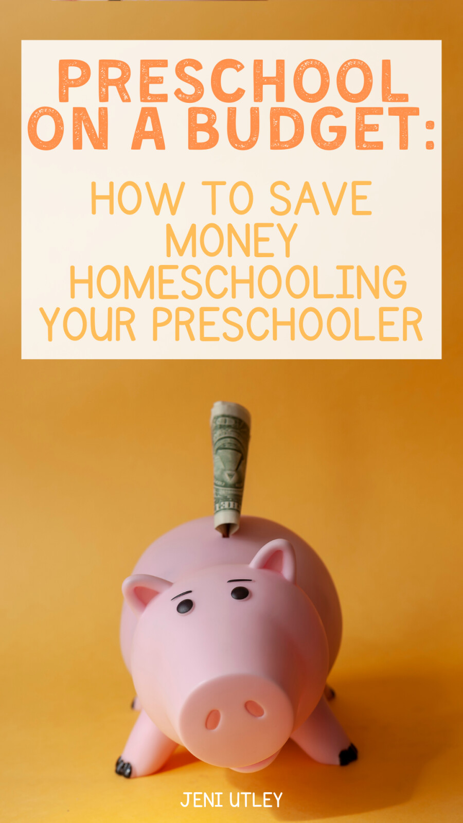 Preschool on a Budget: How to Save Money Homeschooling Your Preschooler