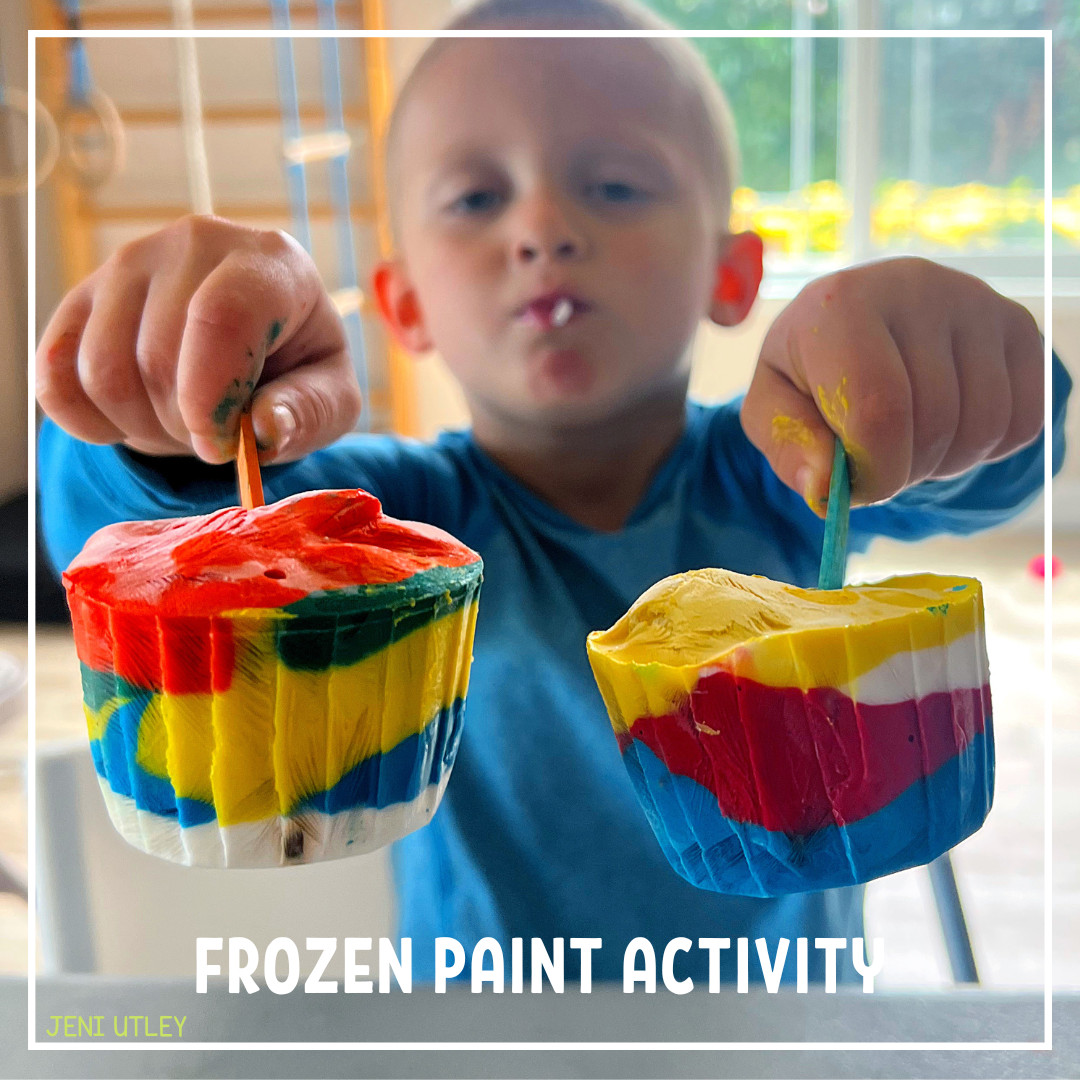 The Frozen Paint Activity