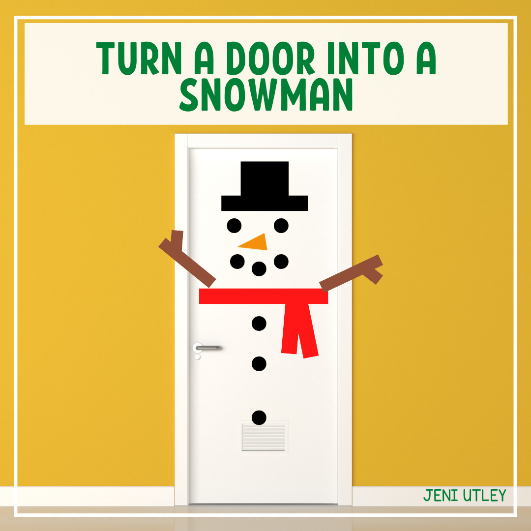 Turn Your Door into a Snowman – A Fun and Easy DIY Craft for Kids