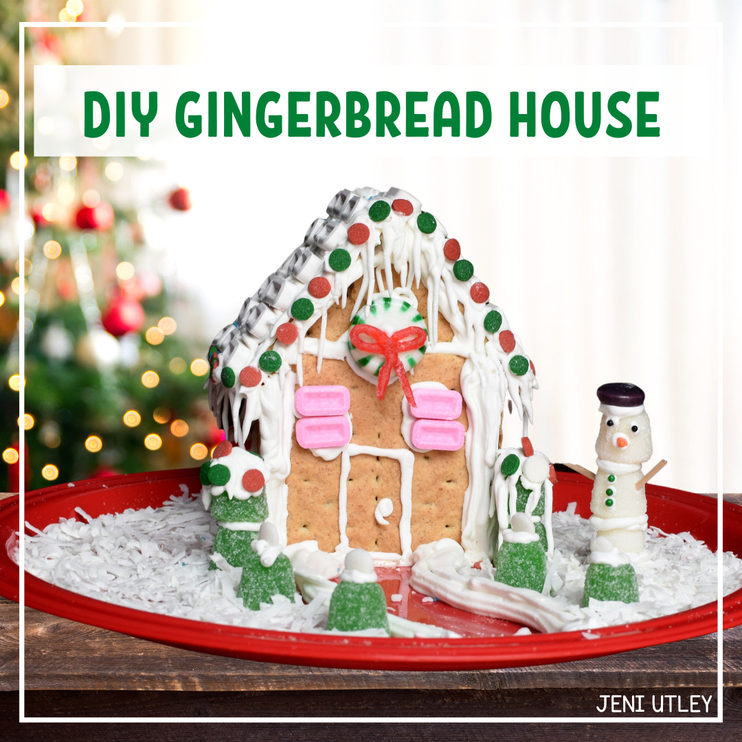 DIY Gingerbread House for Preschoolers
