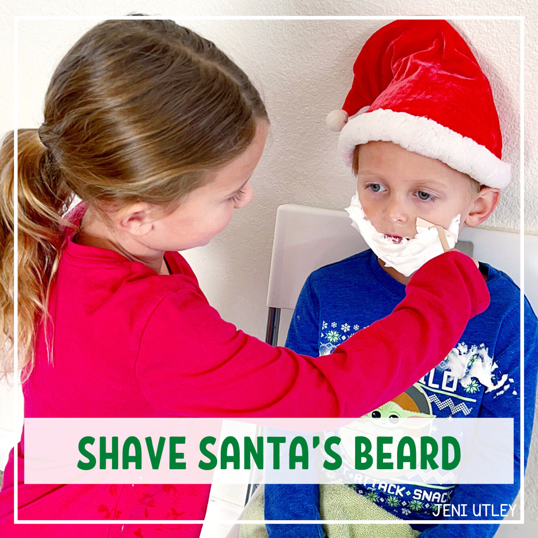 Shaving Santa's Beard + DIY Razor