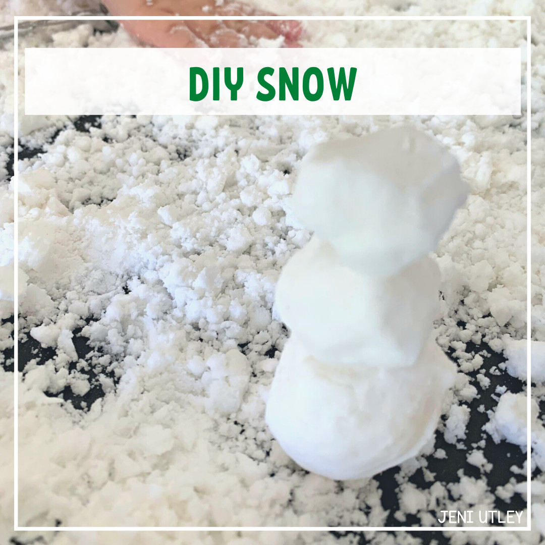 DIY 2 Ingredient Snow