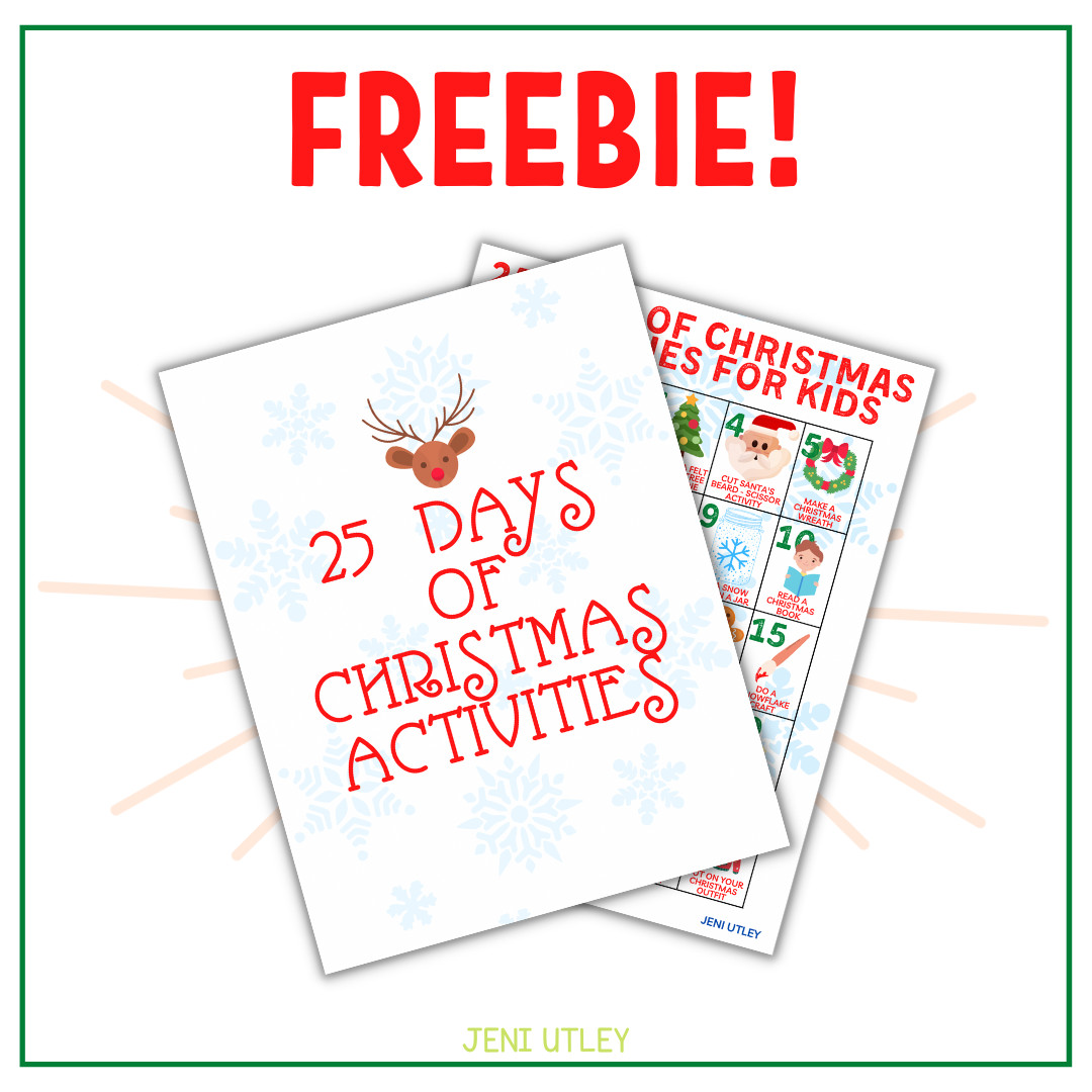 25 DAYS OF CHRISTMAS ACTIVITIES FOR KIDS