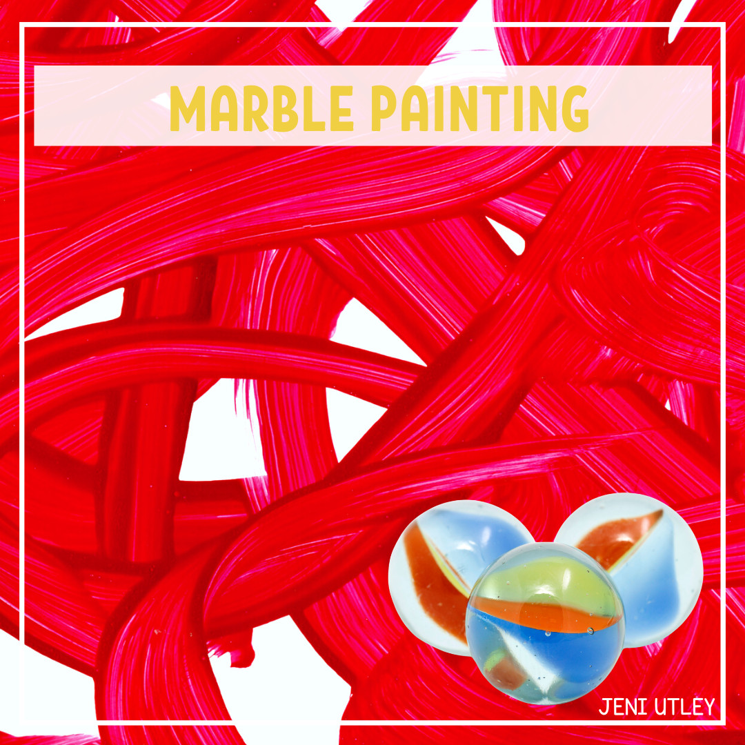 Marble Painting: Preschool Color Activity