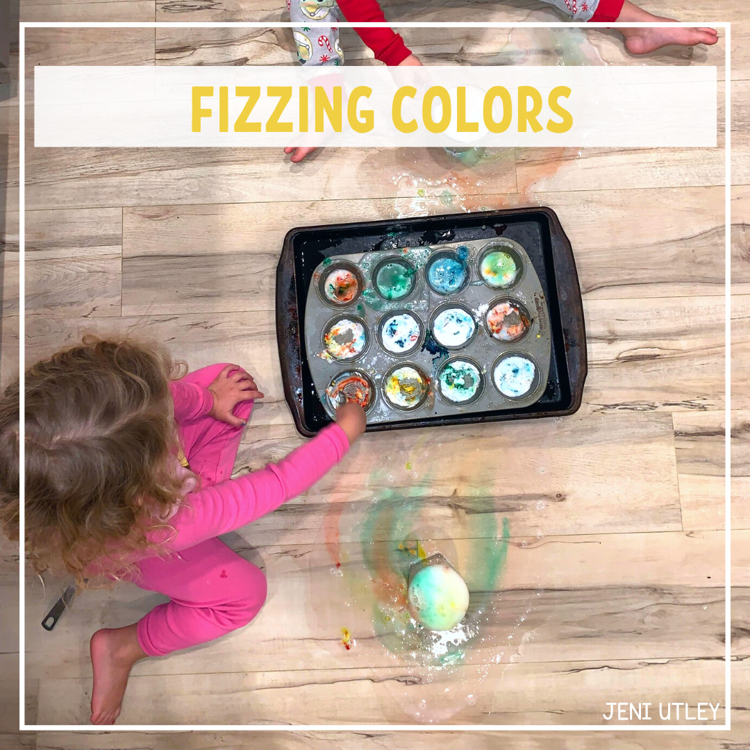 Fizzing Colors: Preschool Color Science Activity