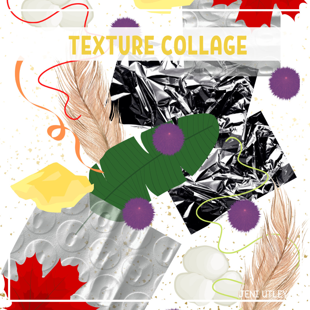 Texture Collage: Preschool Color Activity