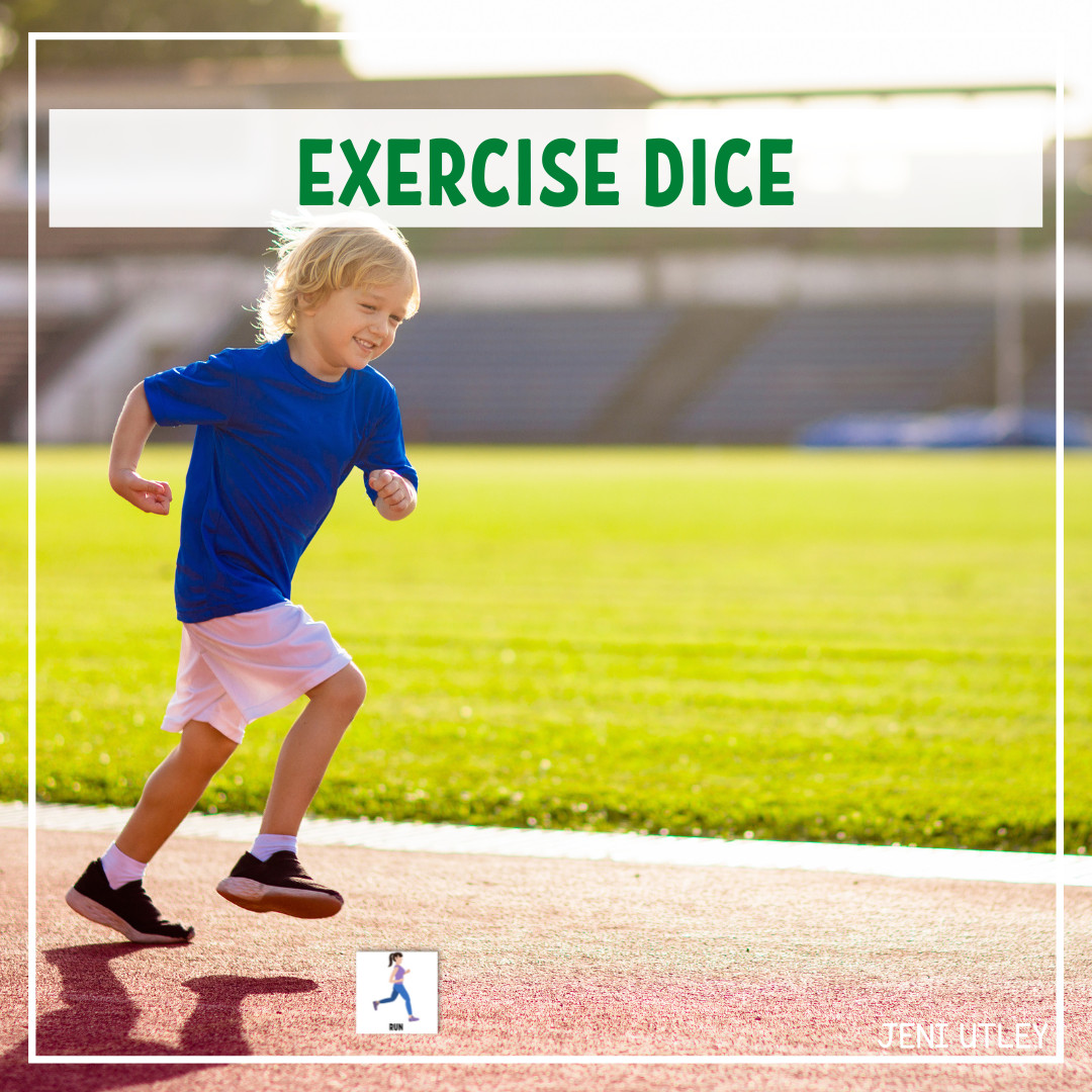 Exercise Dice: Preschool Fitness Activity
