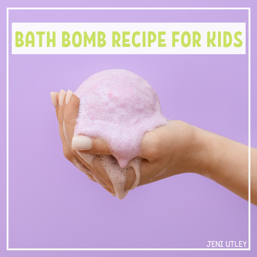 DIY BATH BOMB RECIPE FOR KIDS