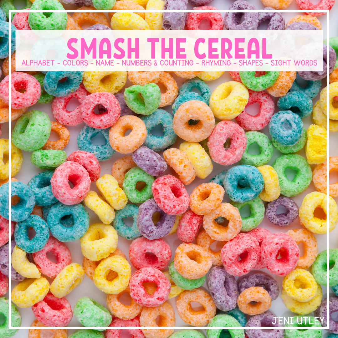 SMASH THE CEREAL ACTIVITY FOR PRESCHOOLERS