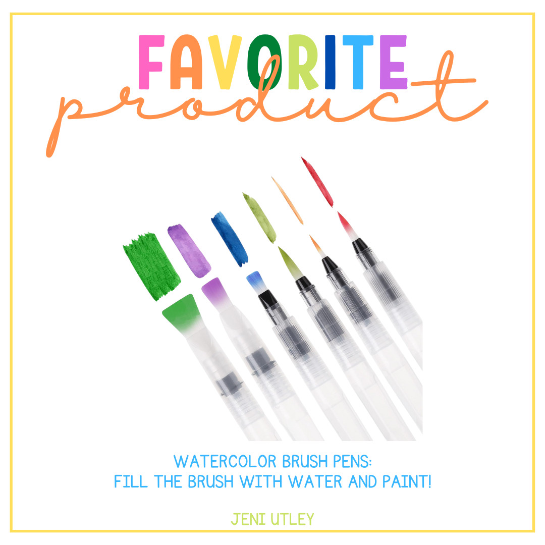 WATERCOLOR BRUSH PENS: WHY THEY'RE PERFECT FOR PRESCHOOLERS