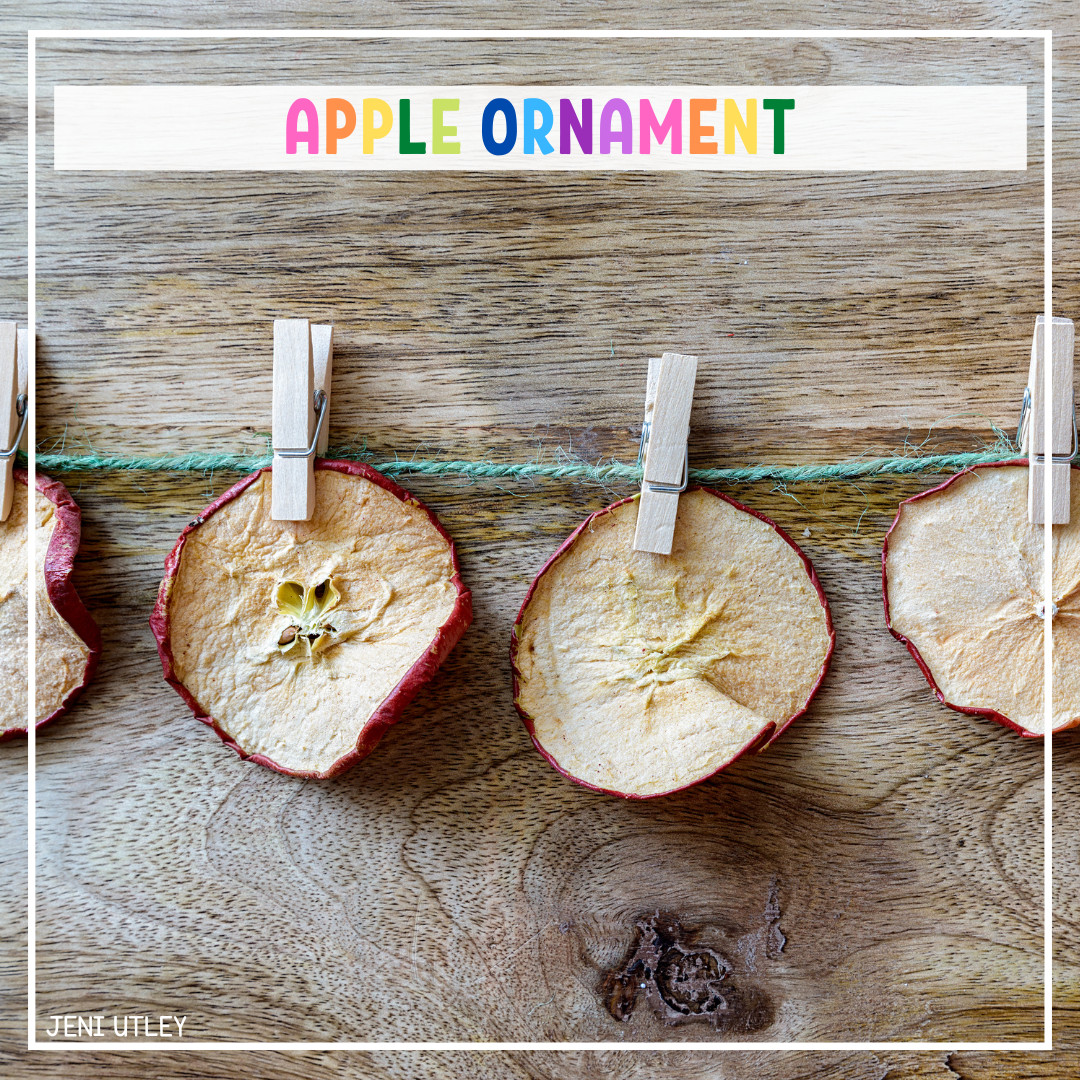 DIY Apple Ornaments: A Simple and Fun Craft for Kids