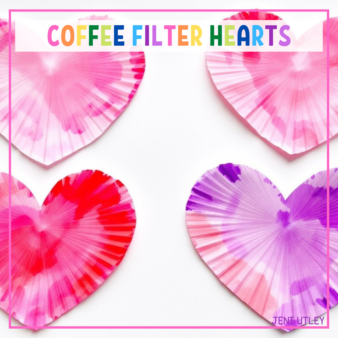 Coffee Filter Hearts: A Magical Color-Blending Art Project for Little Learners!