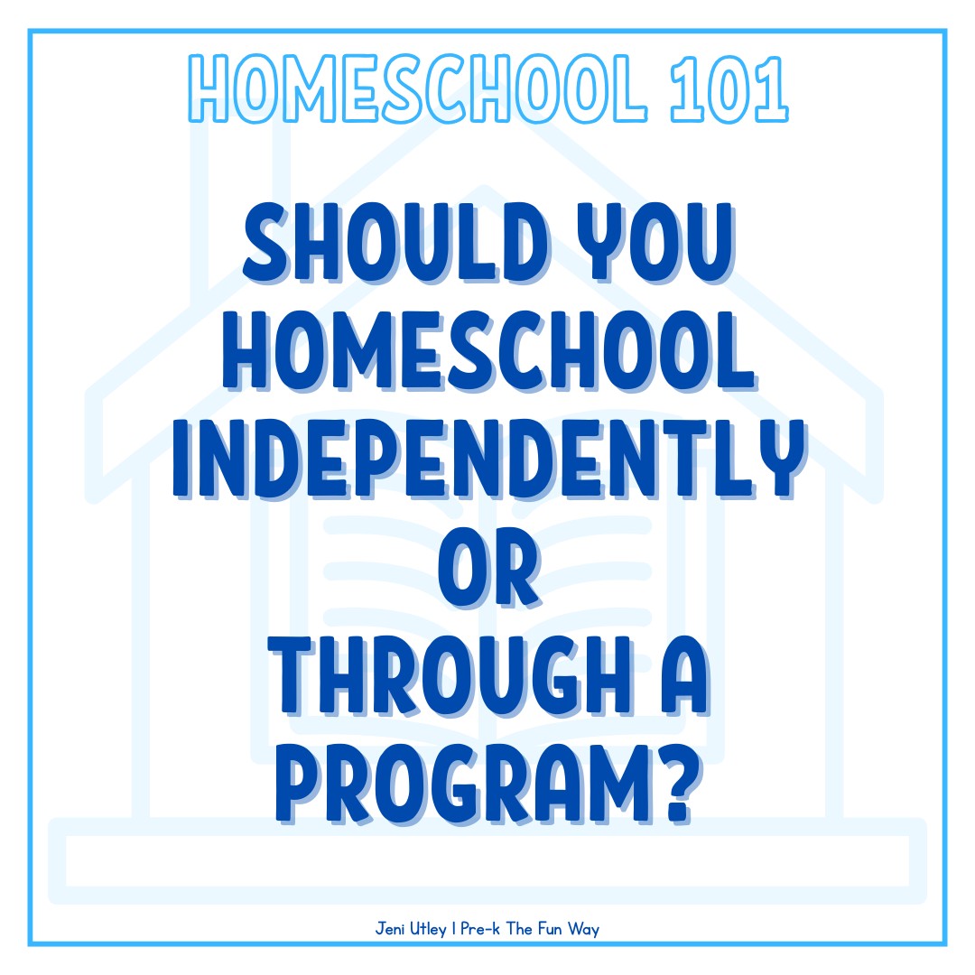 Should You Homeschool Independently or Through a Program?