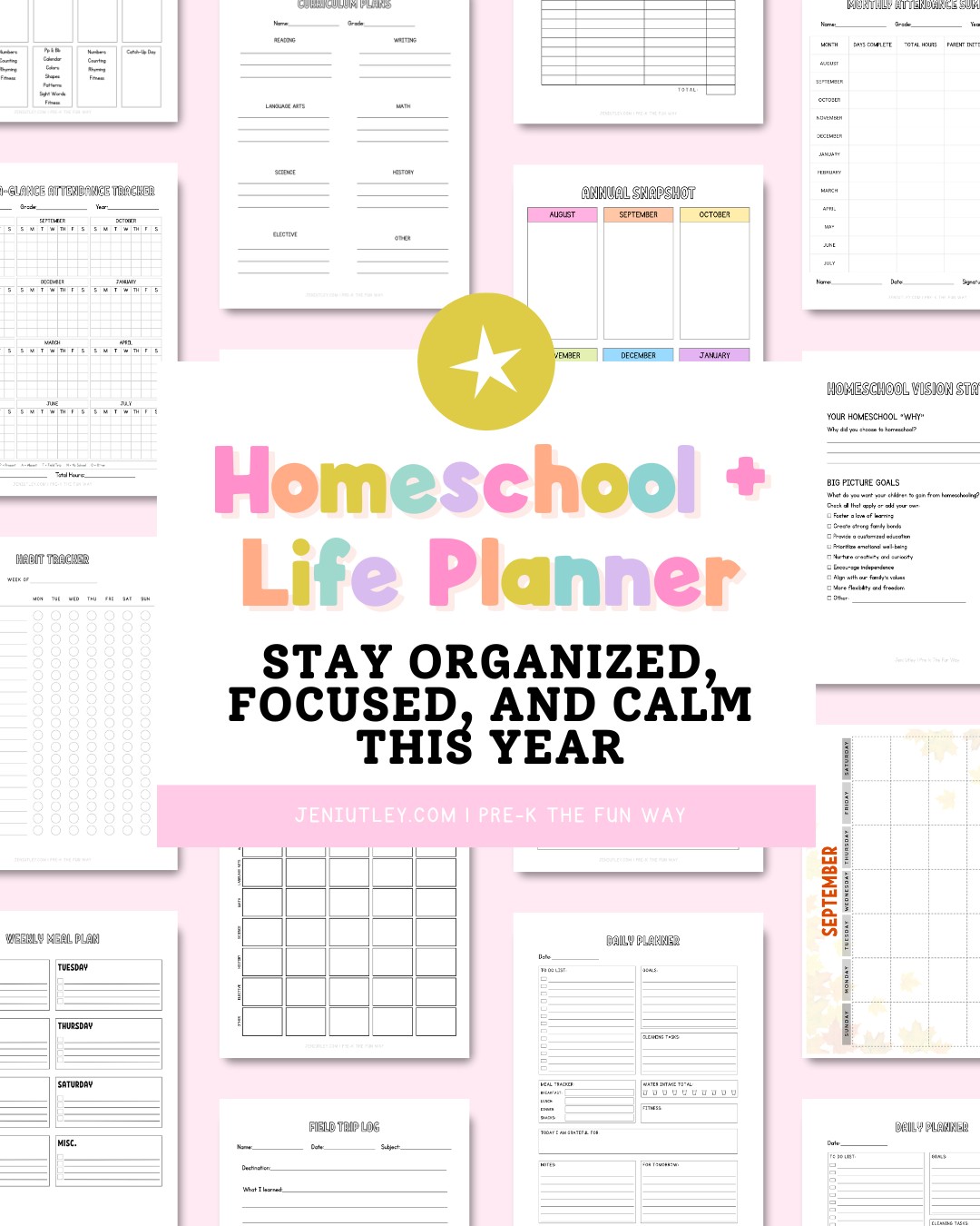 The Homeschool Life Planner That Helps You Stay Organized, Focused, and Calm This Year