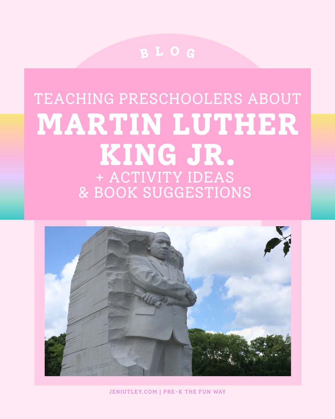 Teaching Preschoolers About Martin Luther King Jr. + Activities and Books
