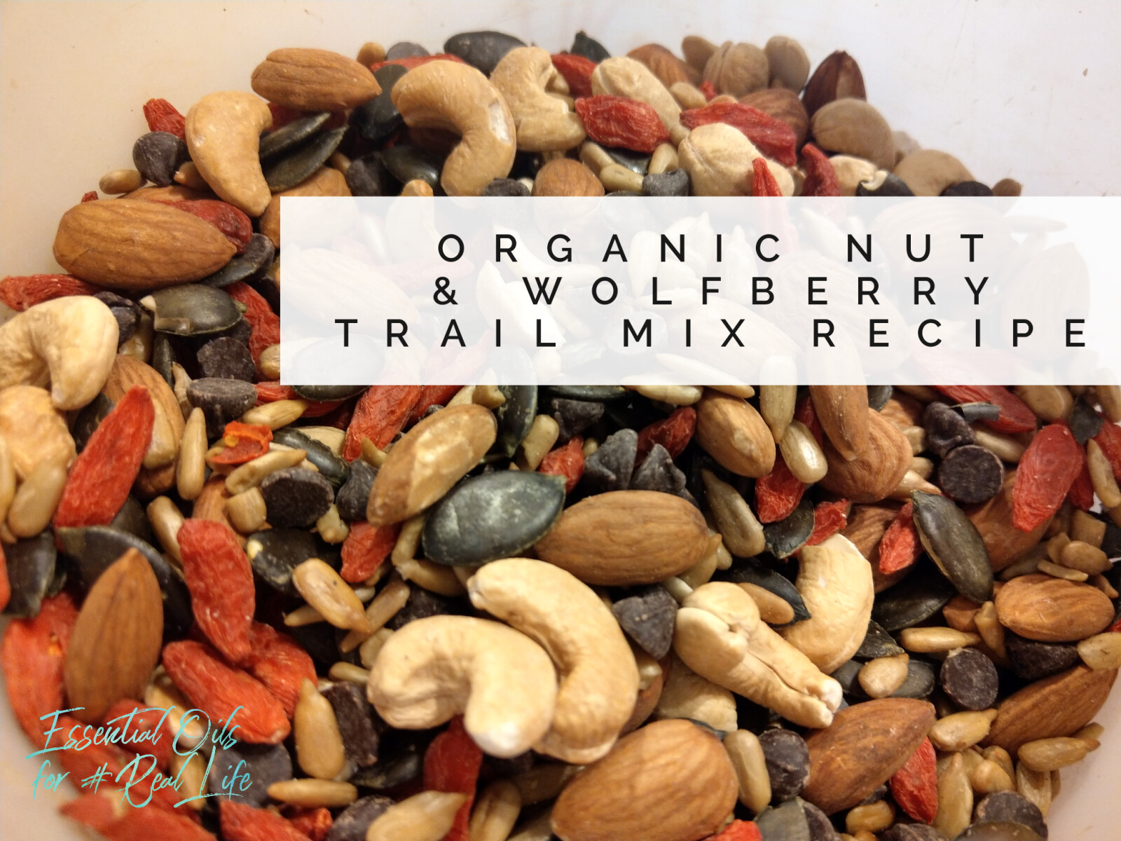 Organic Nuts & Wolfberry Trail Mix Recipe