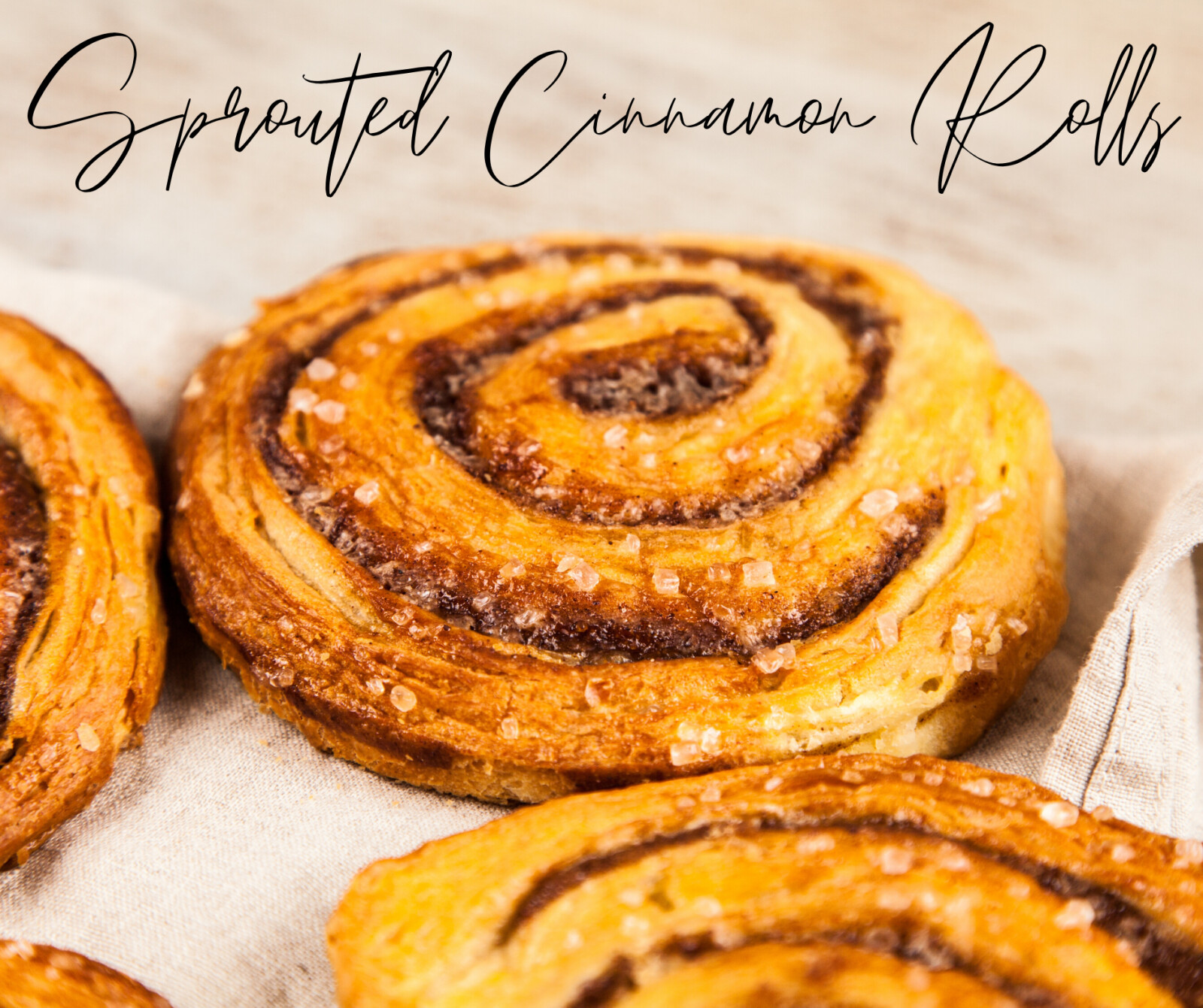 Sprouted Cinnamon Rolls