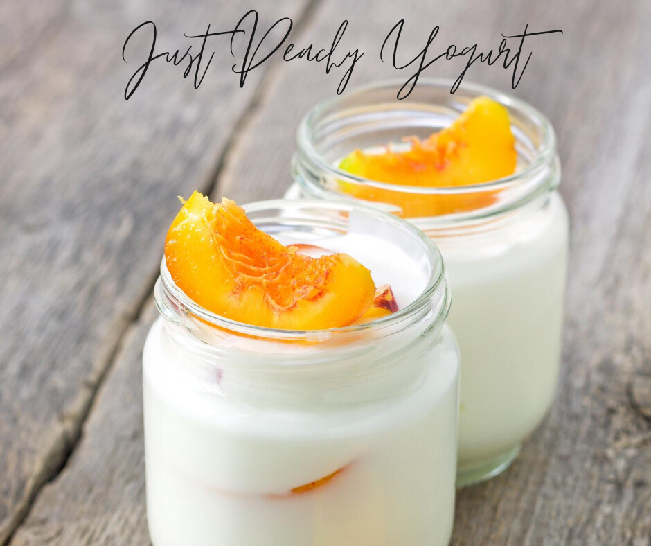 Just Peachy Yogurt