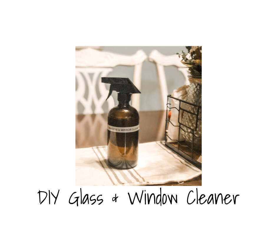 DIY Glass & Window Cleaner