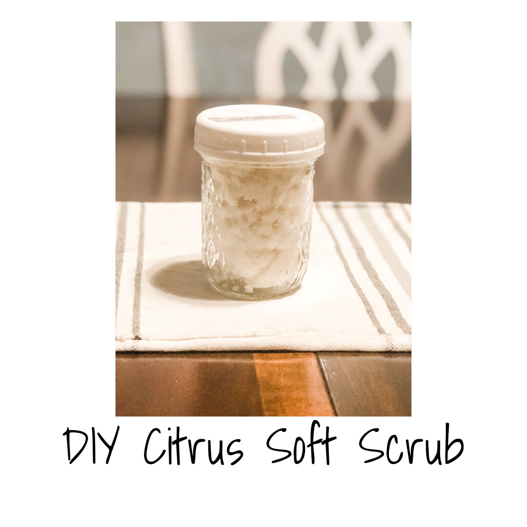 DIY Citrus Soft Scrub