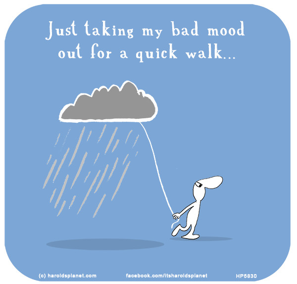 Take Your Bad Mood For a Walk