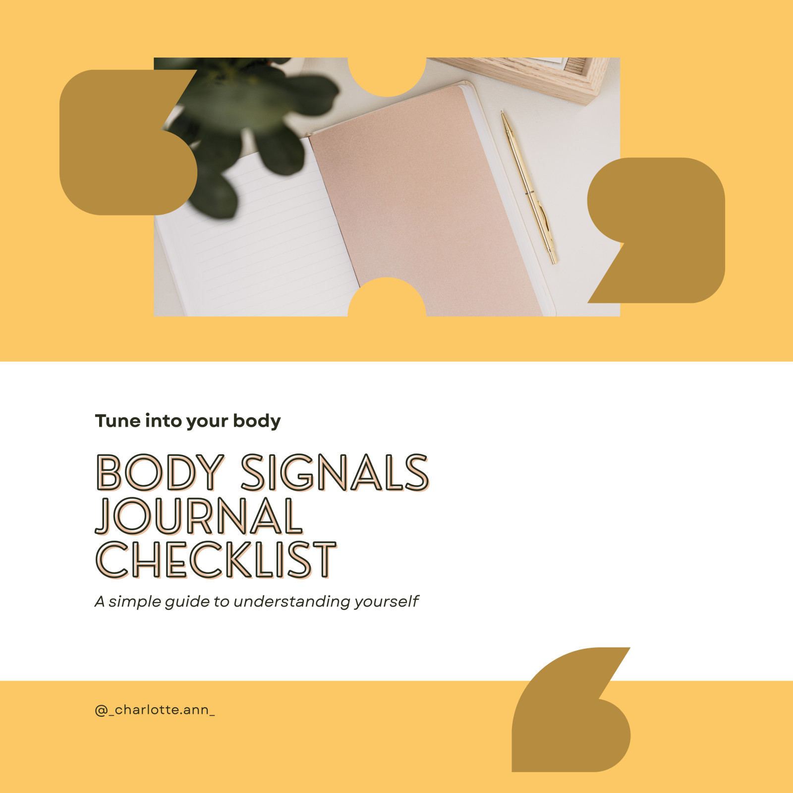 The Body Signals Journal: A Simple Tool to Start Listening to Your Body