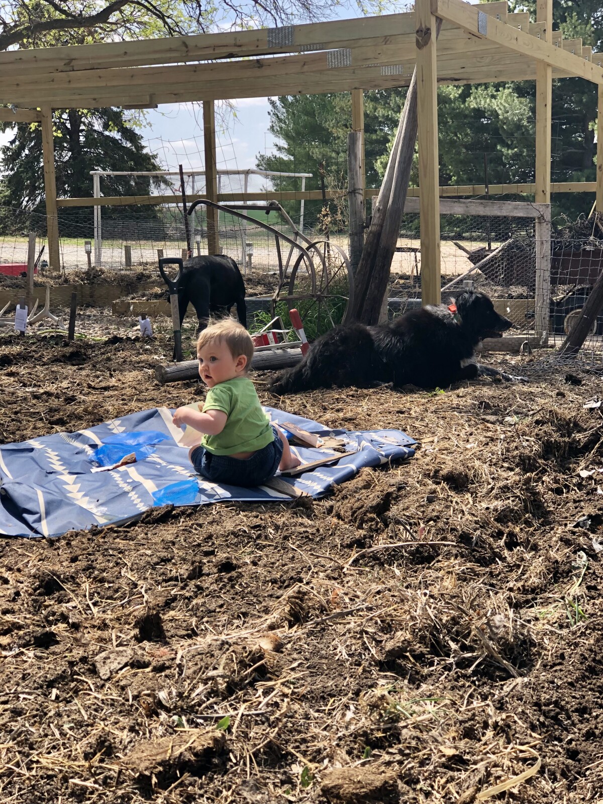 What do you Do with Kids While Doing Chores or Gardening?