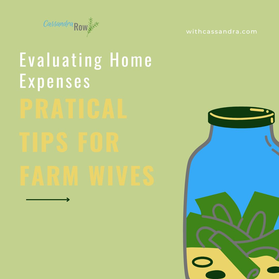 Evaluating Home Expenses: Practical Budgeting Tips for Farm Wives