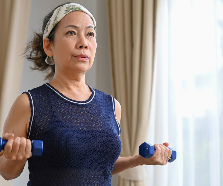 What type of exercise is most effective for boosting metabolism for women over 40?
