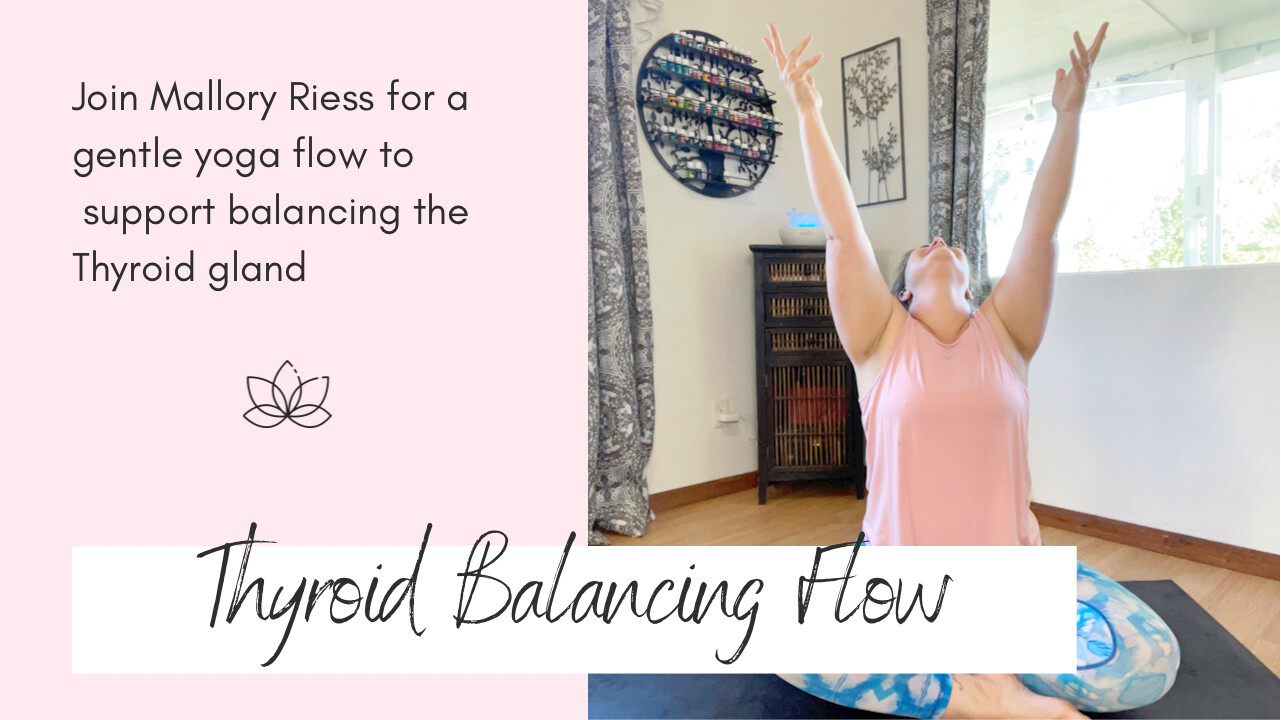 Yoga Poses to Support the Thyroid