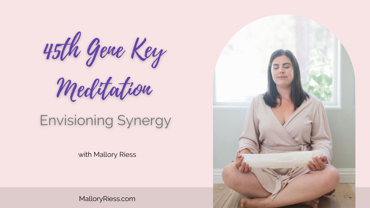 The 45th Gene Key: Embracing Synergy and Transcending Shadow Dominance