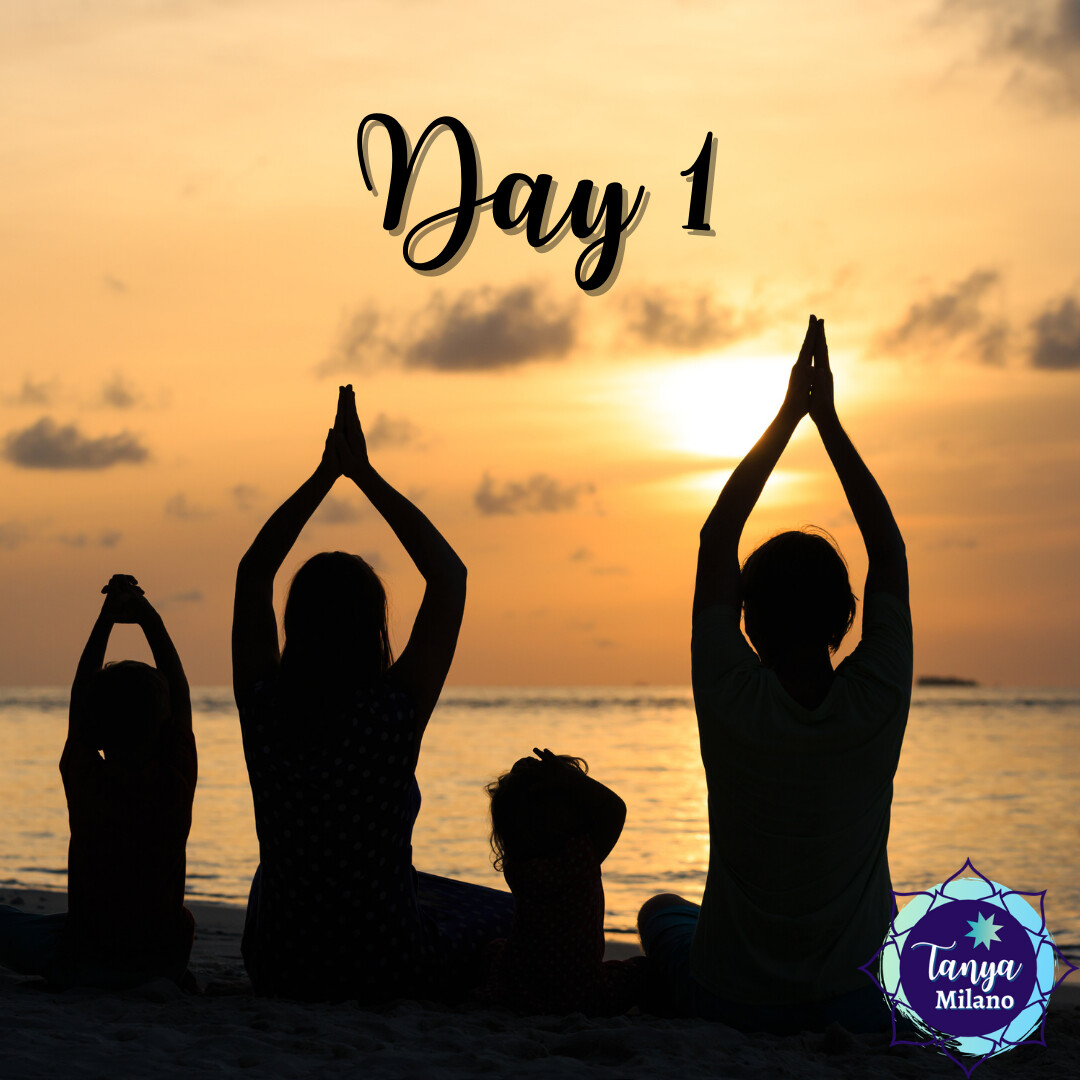 Yoga Challenge Day ONE: Inhale Joy, Exhale Love