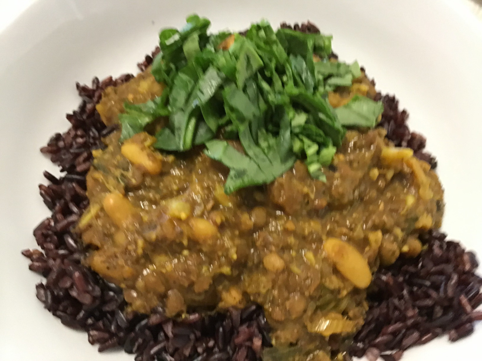 Curried Lentils 