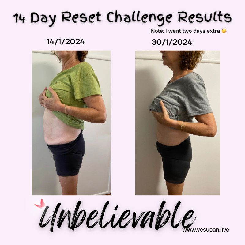 My First 14 Day Reset Challenge is Complete 