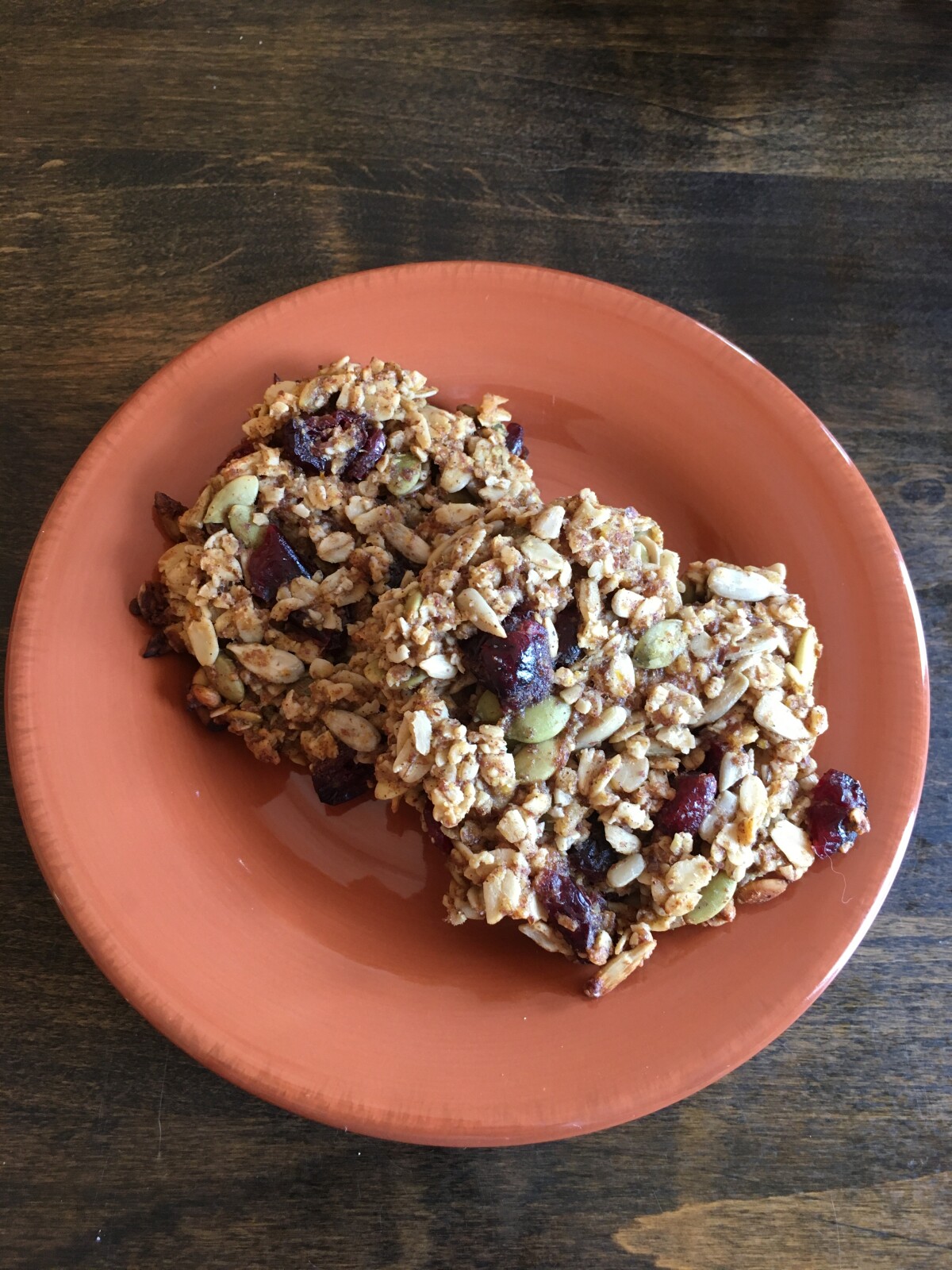 PUMPKIN SPICE BREAKFAST COOKIES