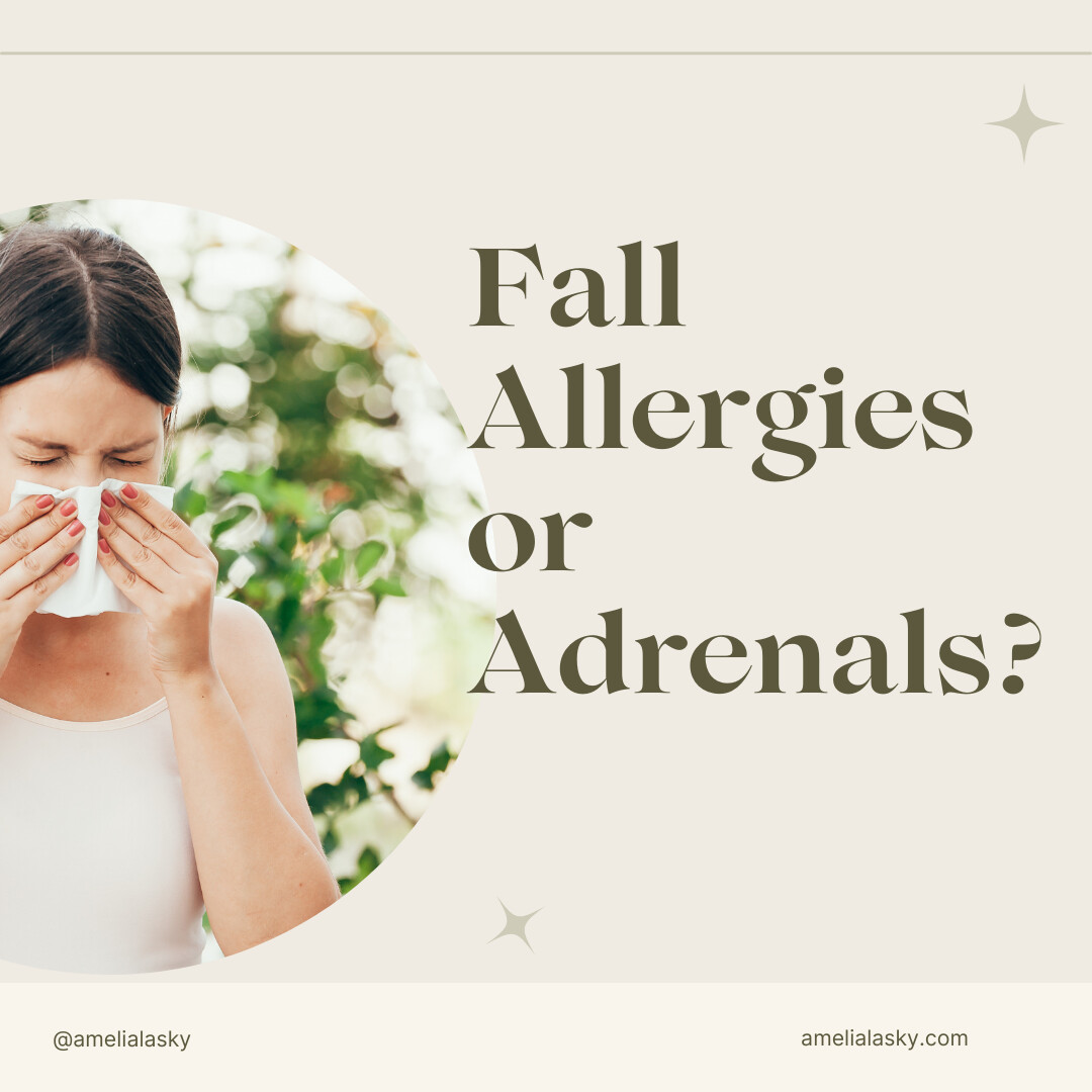 Stress, Adrenals, and Allergies?