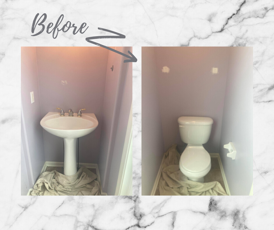Before + After: Powder Room Edition