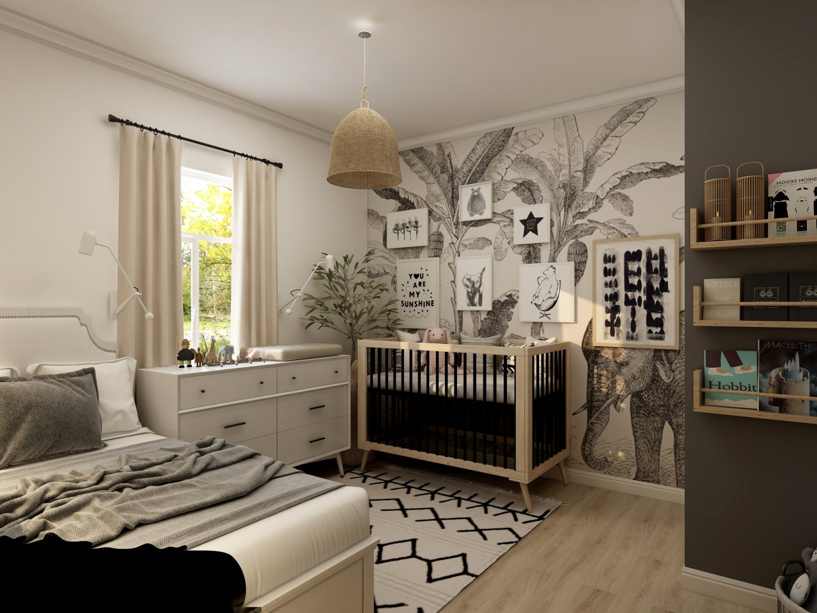 The Secret to Designing a Beautiful Nursery for You + Baby