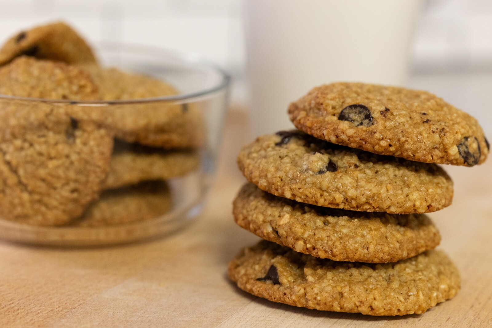 Healthy Snack - Oatmeal Chocolate Chip Cookies