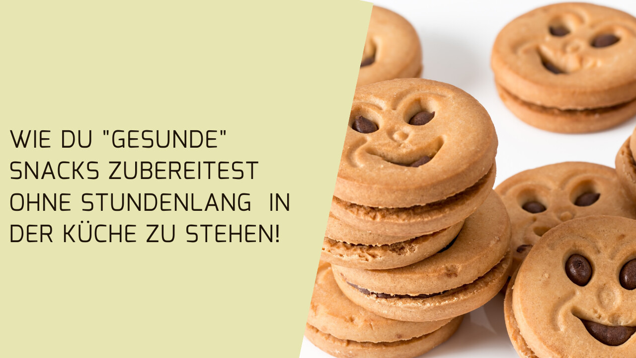 Wie Du gesunde Snacks zubereitest ohne stundenlang in der Küche zu stehen 