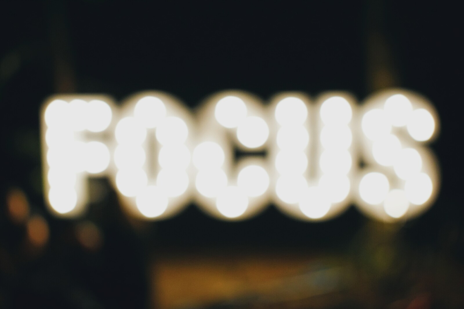 It’s often said, “You get what you focus on.”