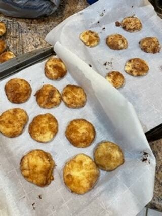 Cinnamon Cream Cheese Cookies