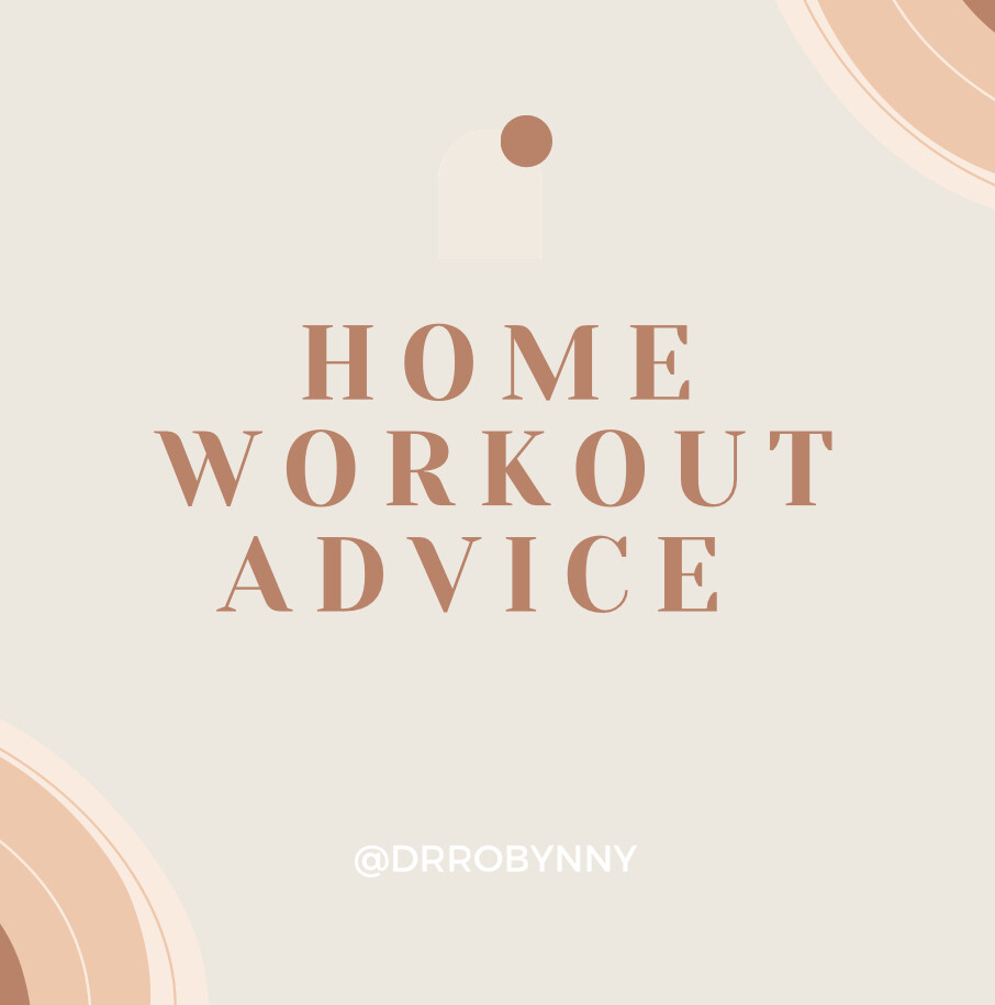Home Workout Advice